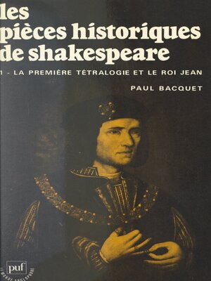 cover image of Les pièces historiques de Shakespeare (1)